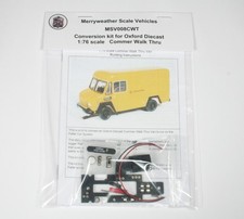 Kit to convert an Oxford Commer Walk Thru van to run on the Faller Car System