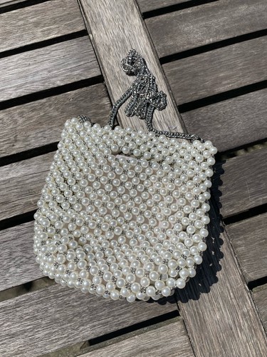 Zara pearl bead crossbody - zara,