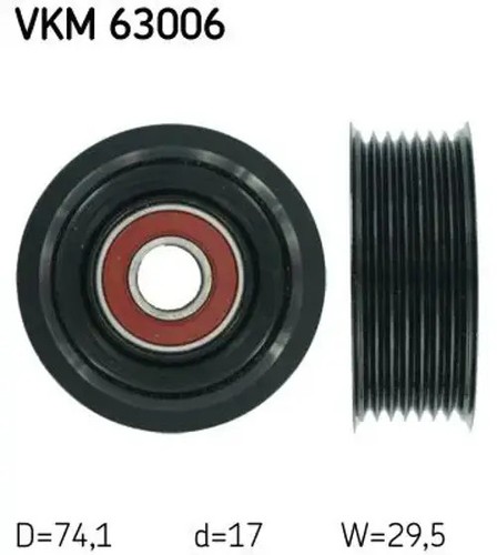 Belt pulley vkm - pulley, 63006
