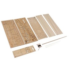 1:30 Wooden Fishing Boat Model