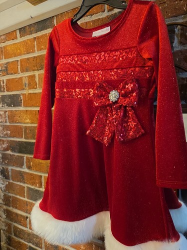 Bonnie jean girls red xmas - bonnie,