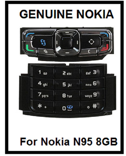 Genuine nokia n95 8gb keypad - nokia,