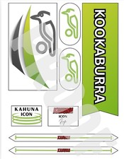 Set Of 8 Cricket Bat Stickers