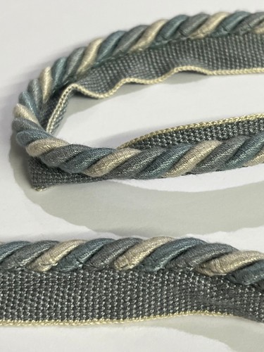 Flanged piping cord blue - hc, cord,