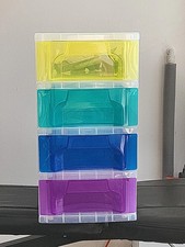 Really Useful Slimline storage Tower With 4 x 3.5 Litre Drawers