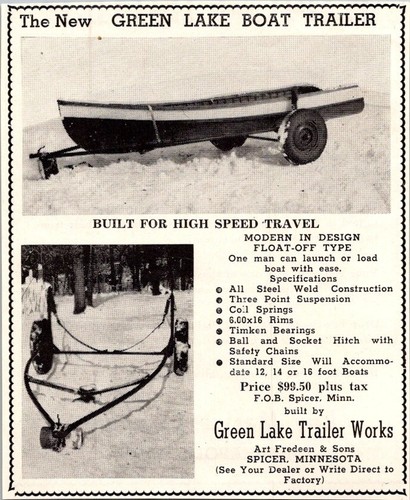 Green lake trailer works - works, new