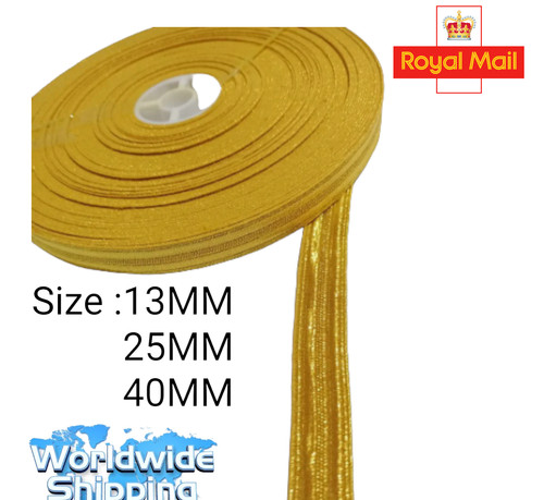 Mylar gold trim size - gold, ''size