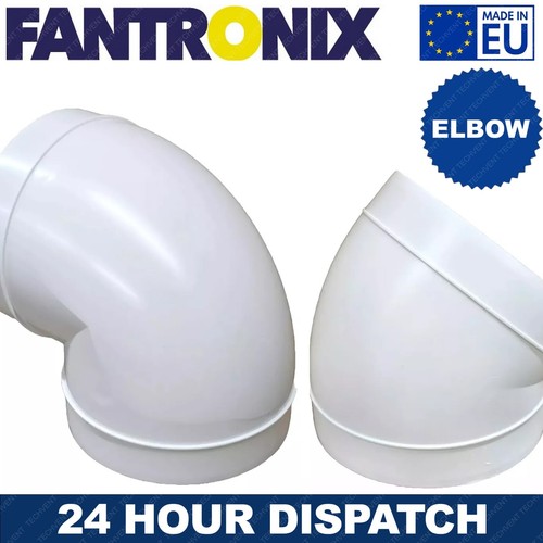 Ducting 90 degree elbow - 45, &