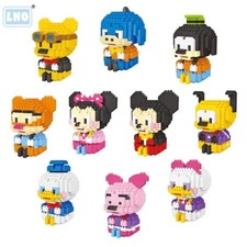 Mickey Winnie & Friends Nanoblock 3D Puzzle Micro Building Blocks DIY