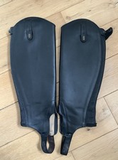 Tredstep Black Half Chaps In