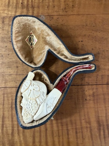 Vintage block meerschaum - meerschaum, cao
