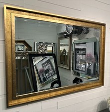 Large Antique Gold Mirror