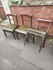 Set 4 Regency Style Mahogany
