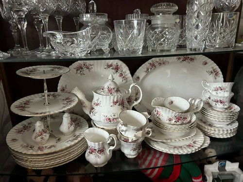 Royal albert lavender - lavender, rose