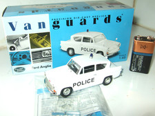 Vanguards VA00120 Ford Anglia, Liverpool & Bootle Police in 1:43 scale