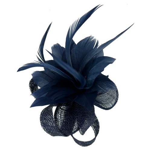 Small feather flower hair - small,
