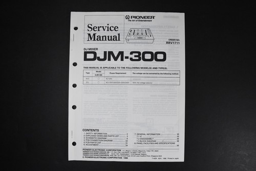 Pioneer djm 300 mixer - pioneer, dj