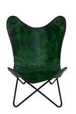 Hand Stich Leather Butterfly