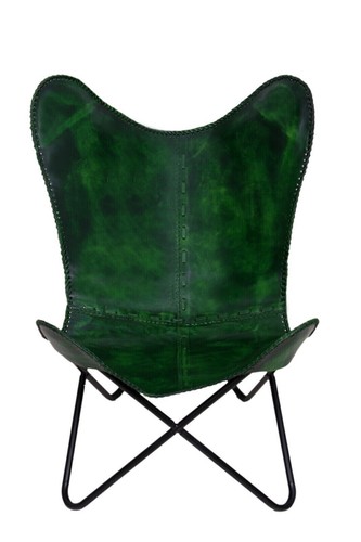 Hand stich leather butterfly - hand,