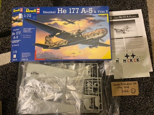 Revell heinkel 177a - revell, 1/72