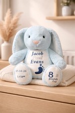 Personalised Baby Bunny  Birth