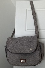 Silver Cross Wayfarer, Pioneer, Surf Baby Changing Bag in Camden Grey - New