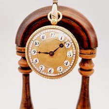 18ct 750 yellow gold fusee