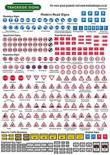 Road Signs for Model Railways