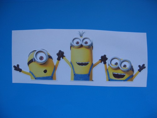 Despicable minion vinyl decal - despicable,