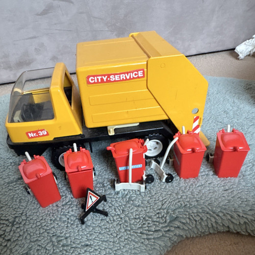 Playmobil city service - city-service, refuse