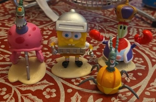 Viacom spongebob pvc figures - spongebob,