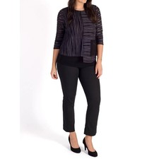 BNWOT Chesca Black Grey