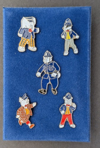 Rupert bear enamel - bear,