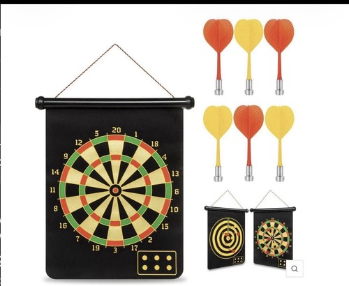 Magnetic safe dartboard - magnetic, Ø38cm