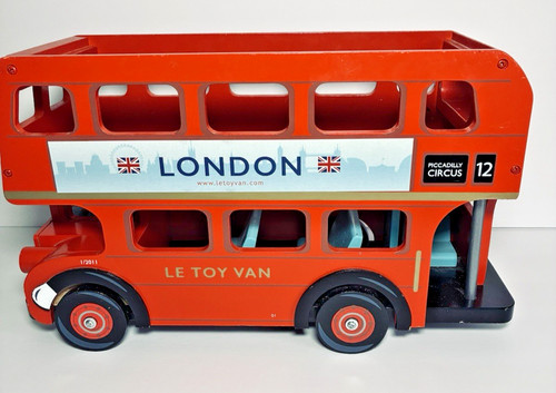 Toy van wooden london - toy,