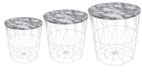Modern round storage - storage, basket
