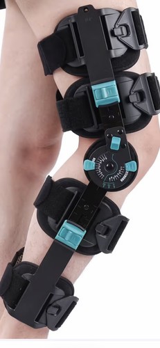 Hinged rom knee brace - rom,