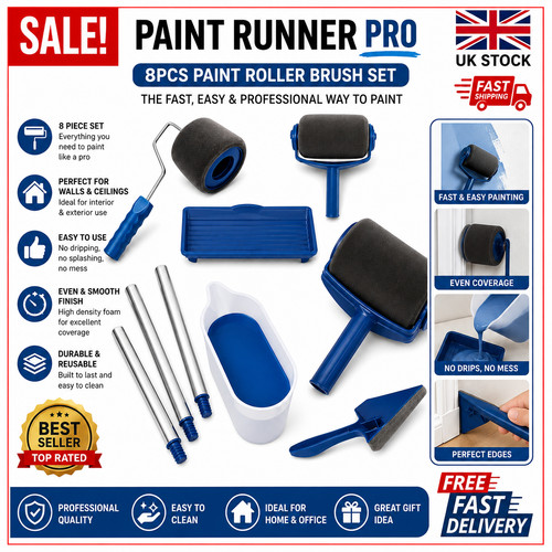 Paint runner pro - runner, roller