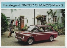 1967 Singer Chamois Mark 2 car brochure