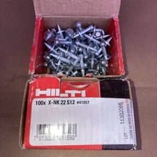 200 Hilti X-NK 22 S12 22mm Steel / Concrete Nails Nail Gun 41059/7 DX400B DX450