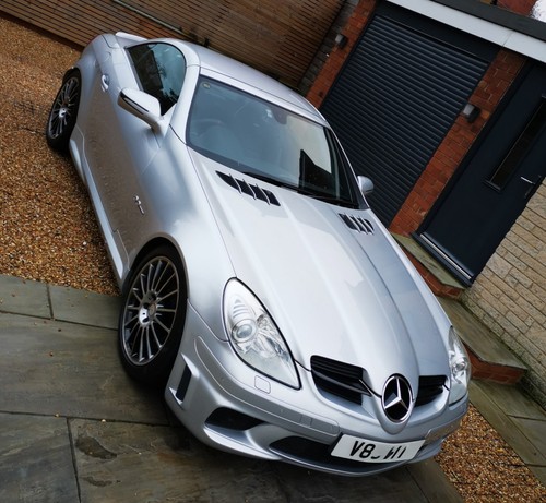 Mercedes slk55 r171 amg fog - mercedes,
