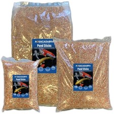 Aquacadabra Koi Goldfish Floating Premium Fish Food Pond Sticks Nutrition