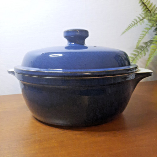 Denby boston blue large - boston, lidded