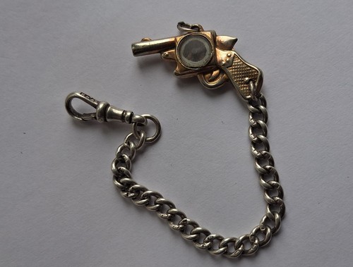 Antique silver compass and - silver,