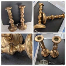 Vintage Pair Brass Small