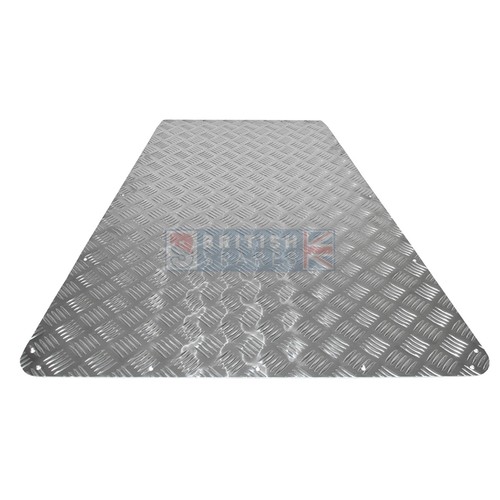 2mm silver chequer - silver,