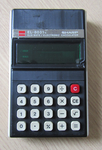 Vintage 1970s sharp - sharp, el-8031