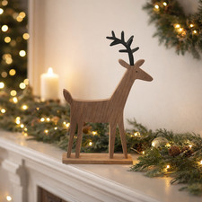 Gisela graham wooden reindeer - gisela,
