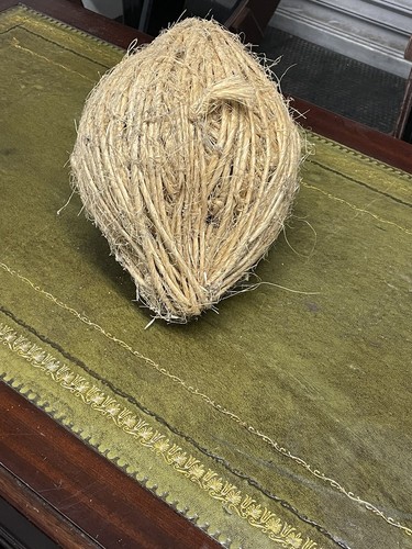 Baler twine authentic antique - baler,