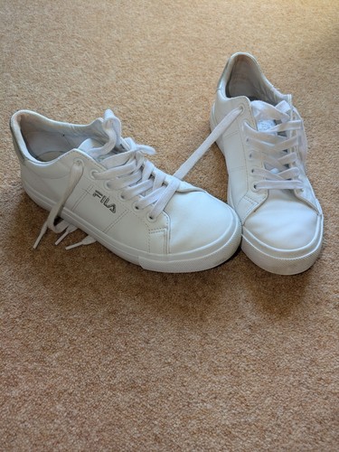 Fila white trainer size 3 - white,